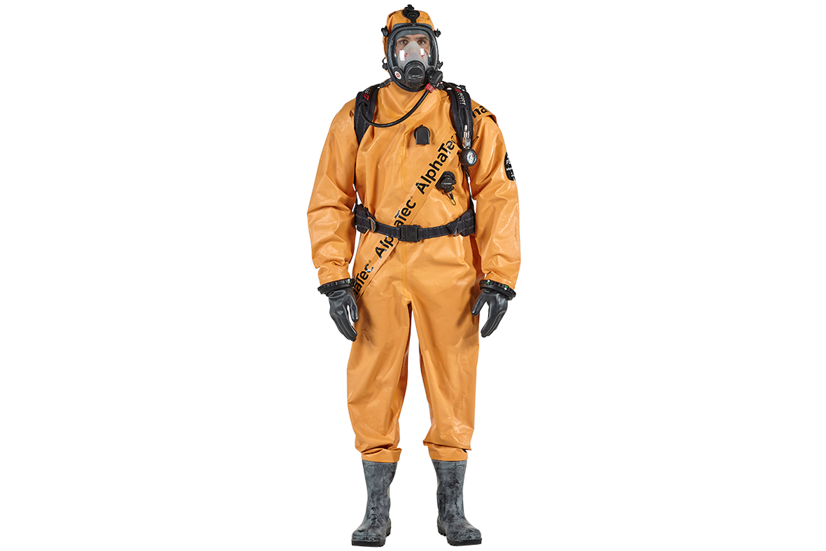 Chemical protective clothing type B